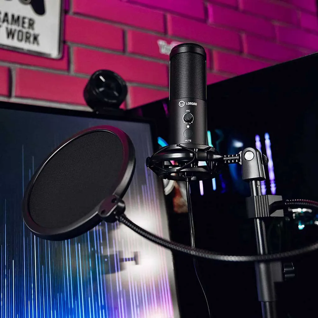 Microphone pour Streaming et Podcast LORGAR Voicer 721 Kit Complet - 5