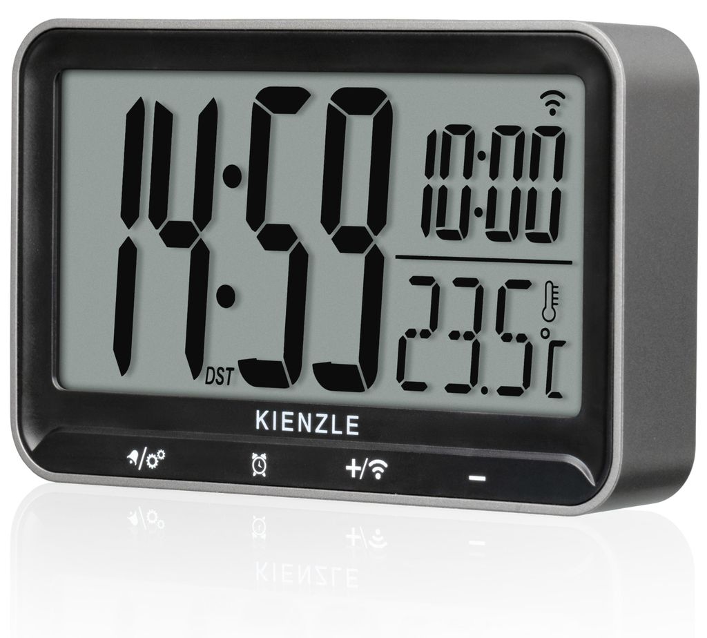 KIENZLE. Despertador digital con radio, modelo horizontal Imagen del producto 