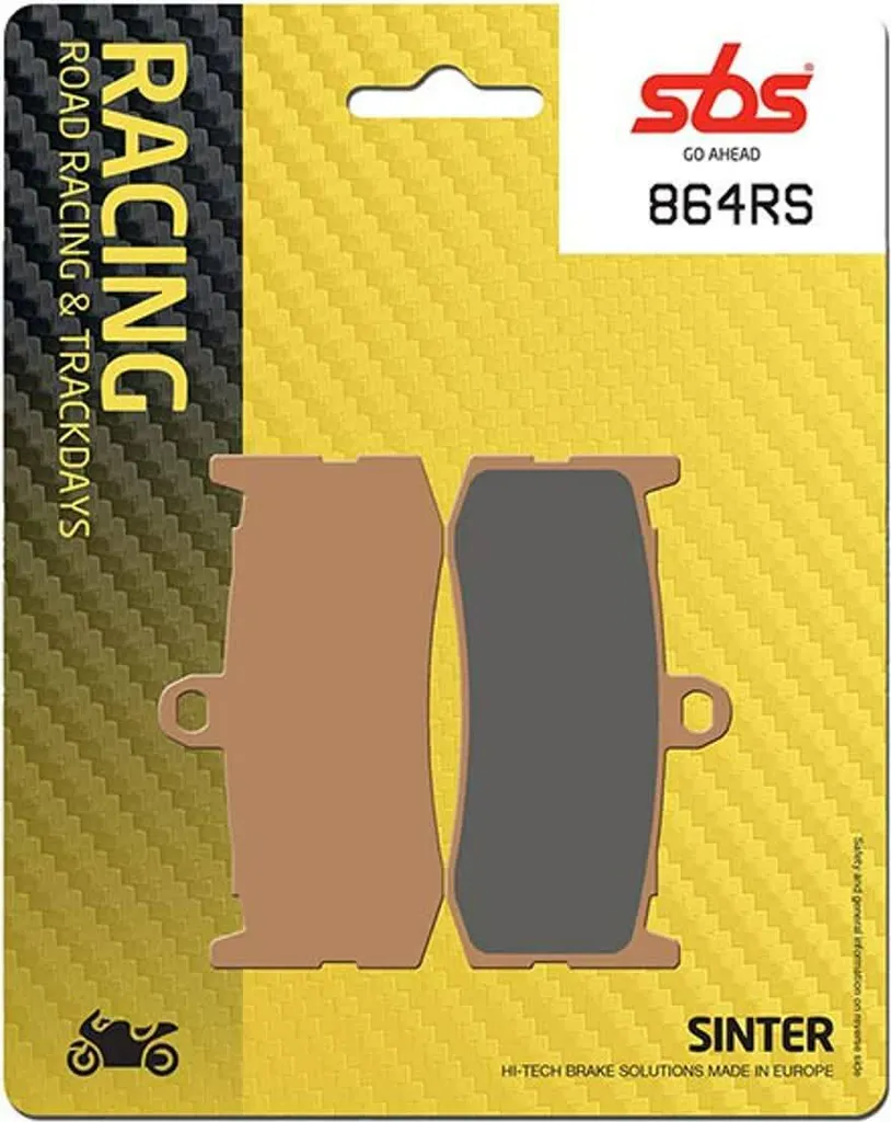 Plaquettes de frein SBS 864RS Racing fritté pour moto Triumph Racing - 2