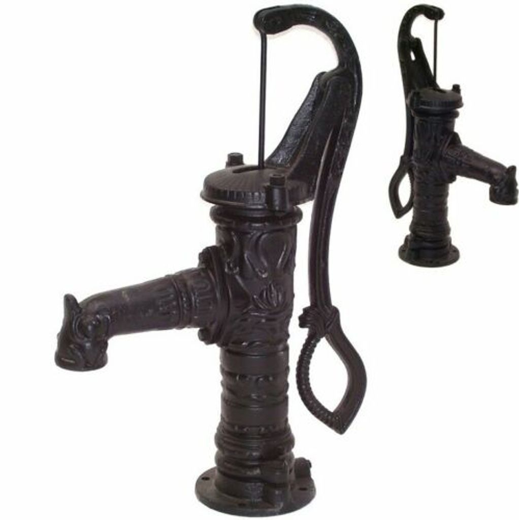 Guss Handschwengelpumpe Schwengelpumpe Wasserpumpe 55910 Handpumpe Pumpe Gartenp