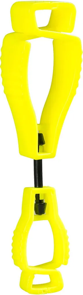 Attache-gants de sécurité Portwest A002 Jaune pour ceinture et EPI