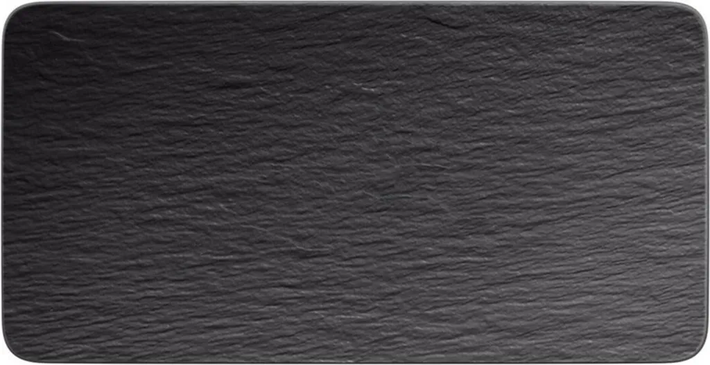 Villeroy & Boch Manufacture Rock Piatto Rettangolare 35x18cm Ardesia