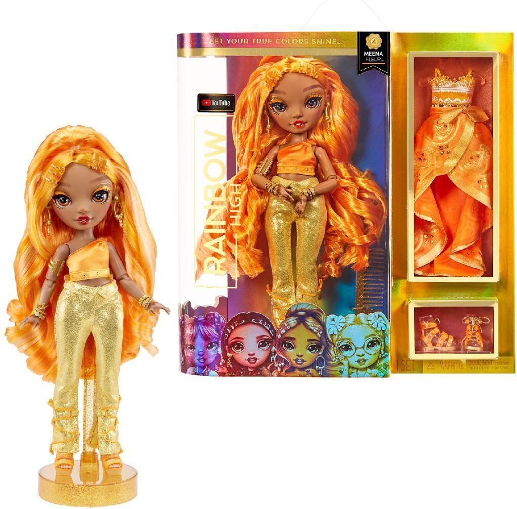Rainbow High Fashion panenka, seria 4 - Meena Fleur Zdjęcie produktu 8
