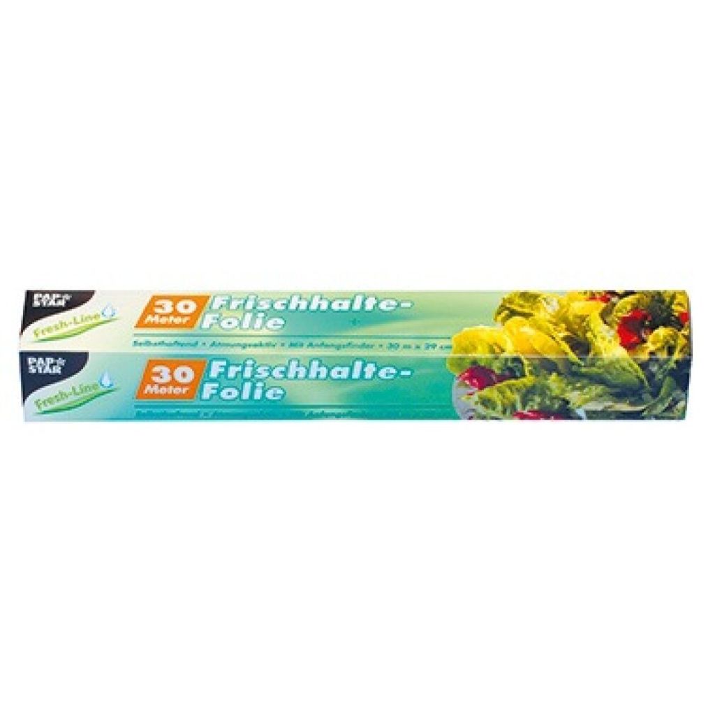 PAPSTAR Frischhaltefolie 14110 29cmx30m Maße: 29 cm x 30 m Produktbild 