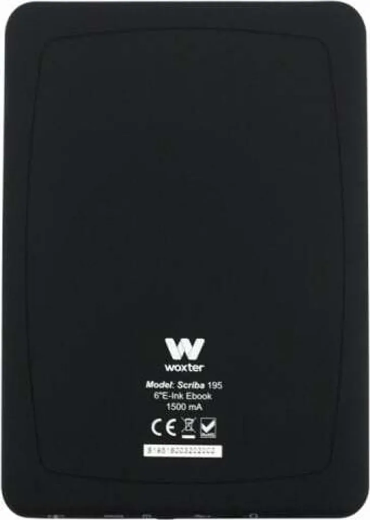 Liseuse Electronique Woxter Scriba 195 Écran 6 Pouces E-Ink Noir Compacte