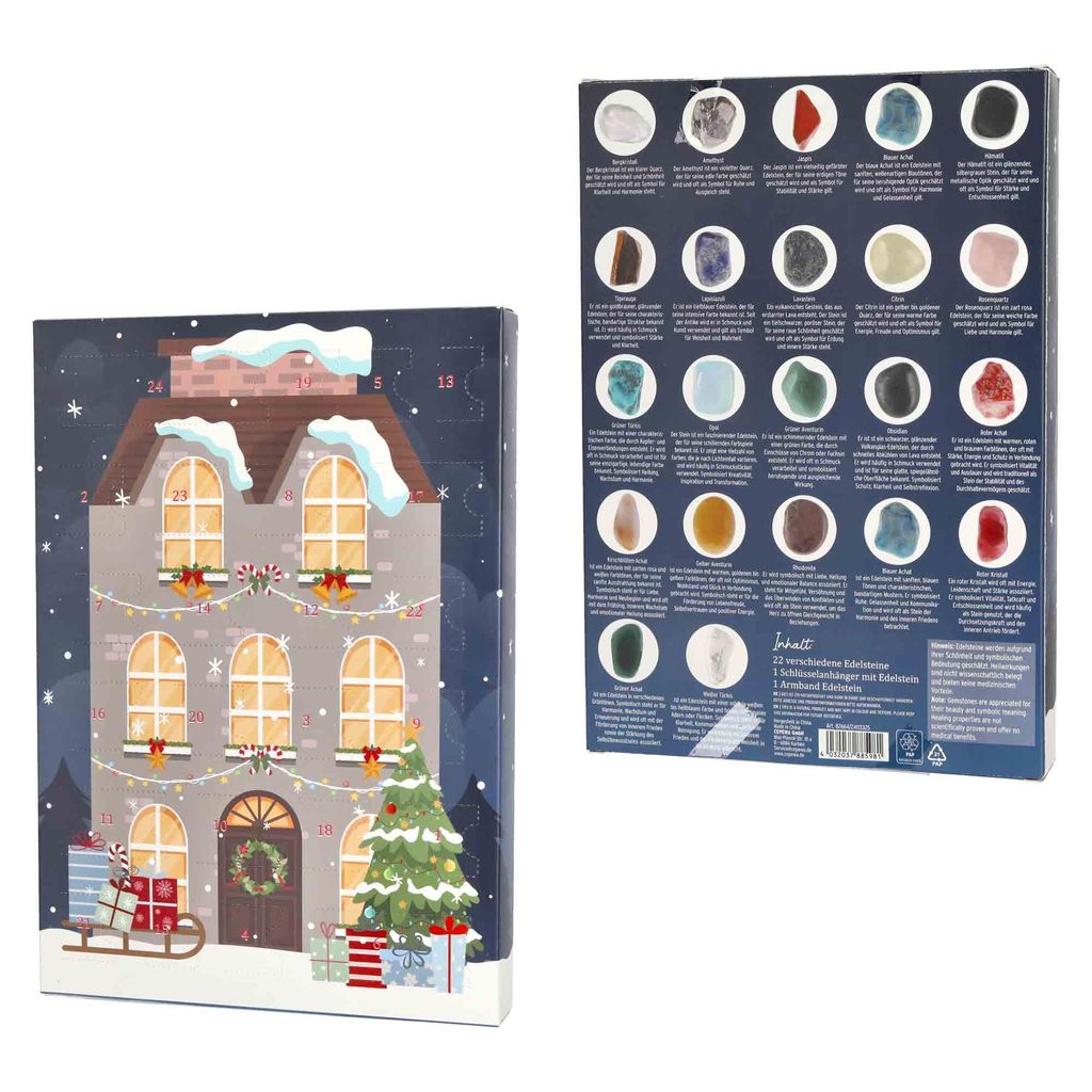 Edelstein Adventskalender Inkl. 22 Edelsteine 1 Produktbild 