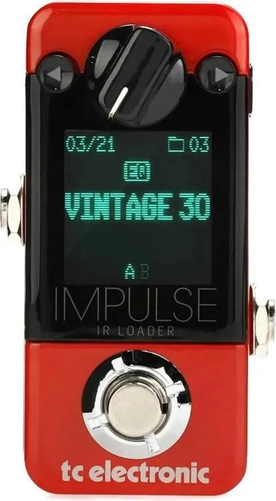 TC Electronic Impulse IR Loader avec 25 IR Celestion pour Guitariste