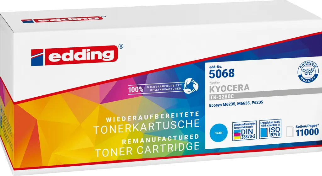 Toner Ciano Compatibile Kyocera TK-5230C | Resa 2200 Pagine Alta Qualità