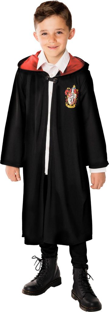 Harry Potter – Gryffindor Kapuzenrobe für Kinder Kindergröße: 128