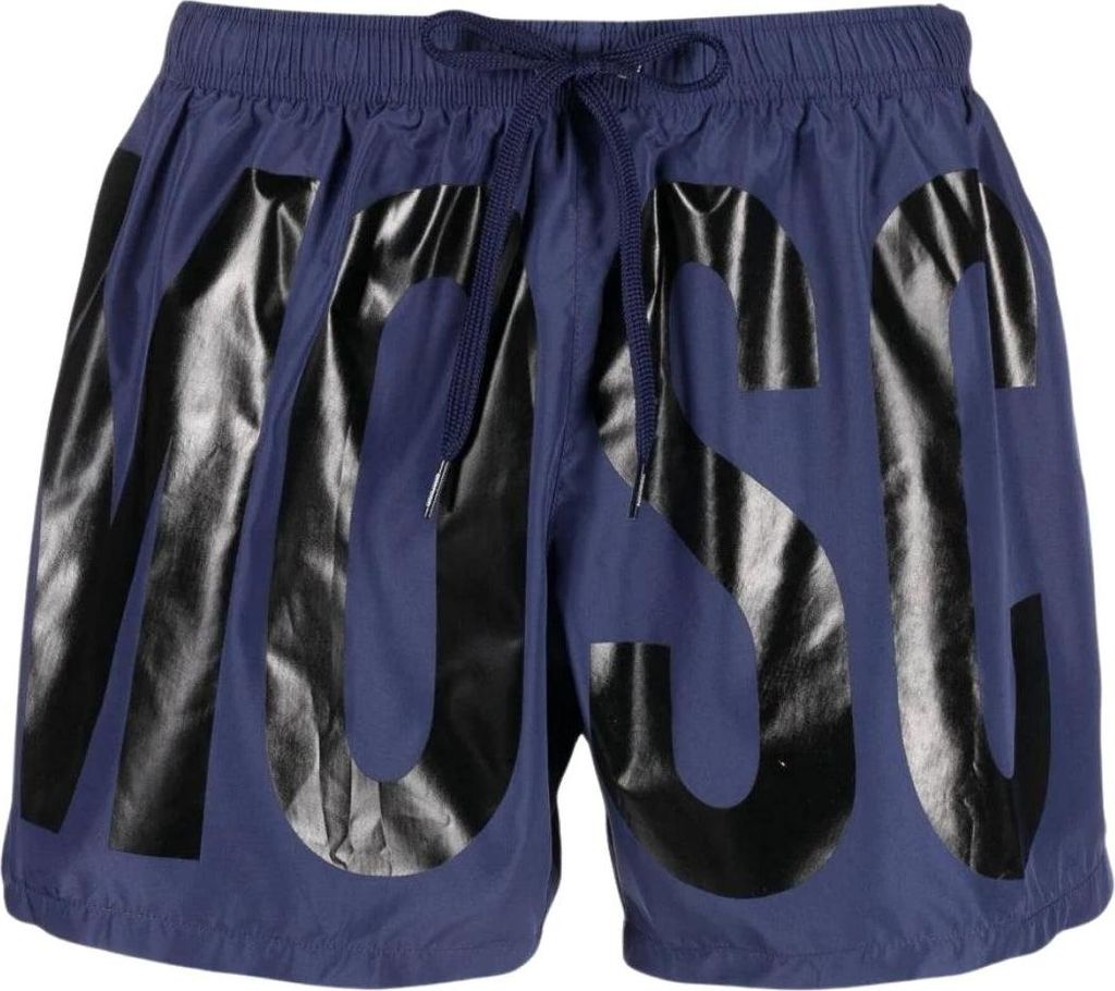 Moschino - Badeshorts für Herren SY420 (S) (Dunkles Marineblau)