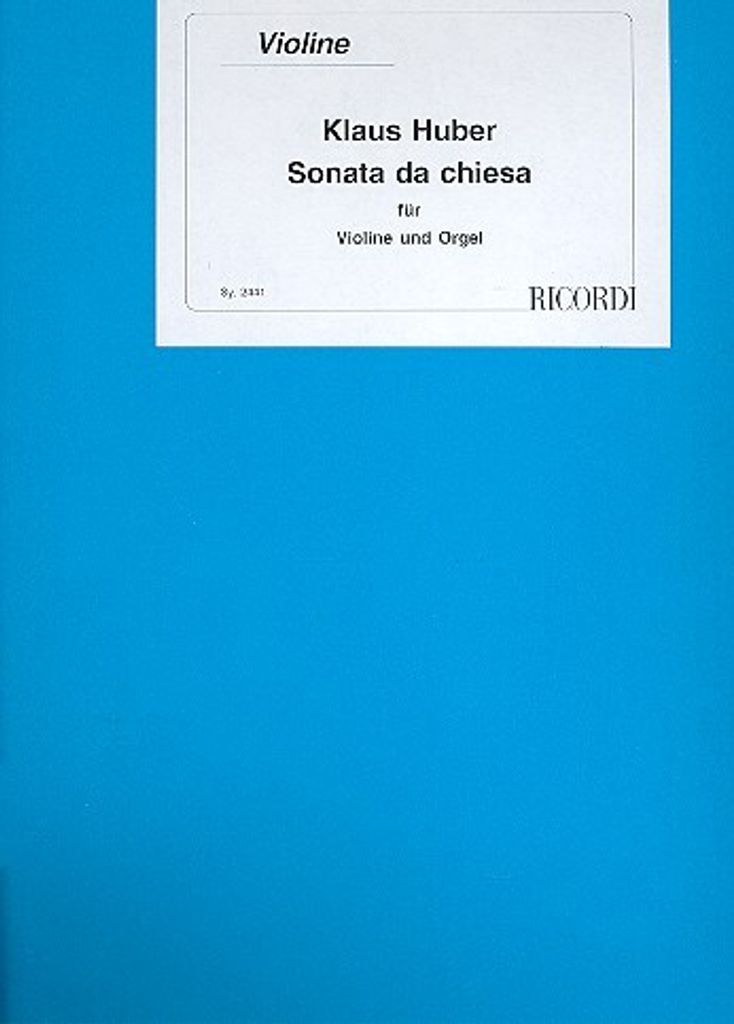 Sonata da chiesa für Violine und Orgel