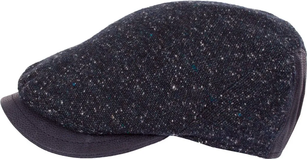Béret Bleu Donegal Tweed 56 cm - Accessoire Idéal pour Chasse et Loisirs