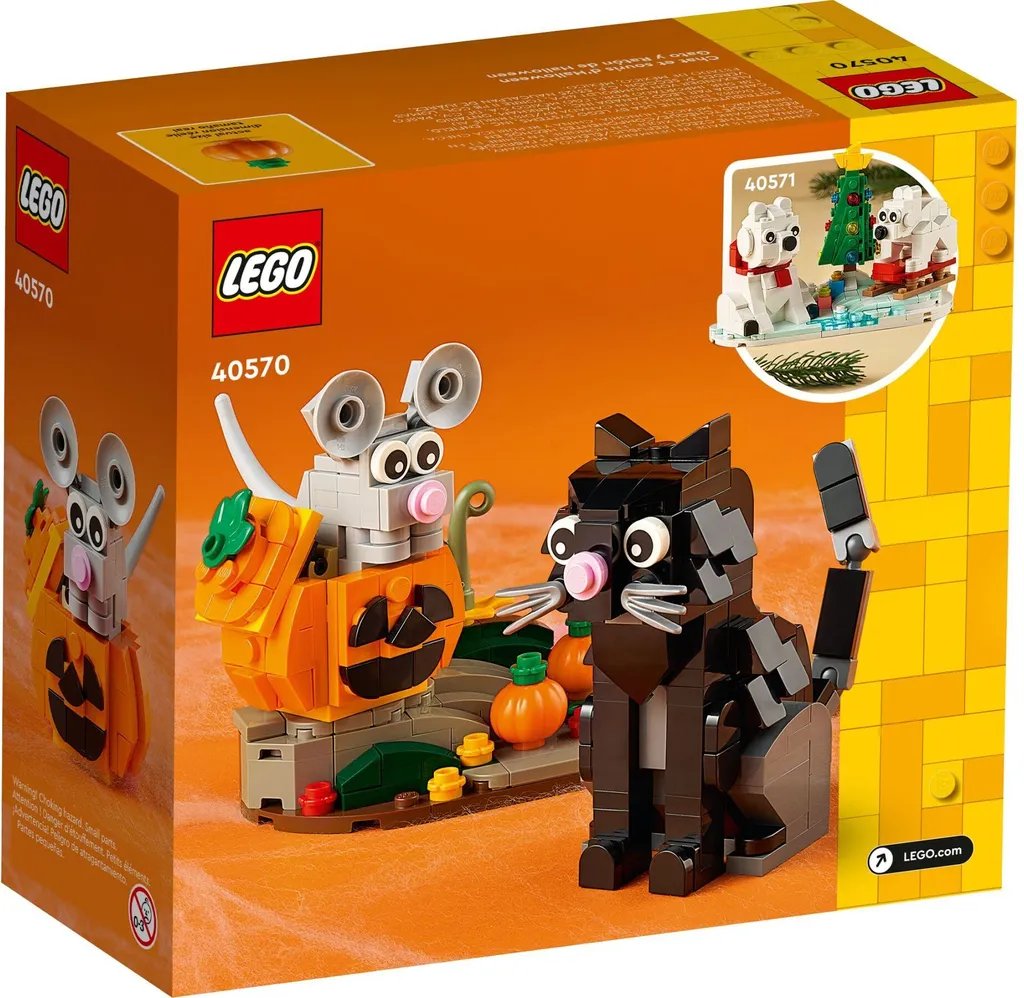 LEGO 40570 Halloween Chat et Souris : La Déco Durable pour vos Soirées - 2