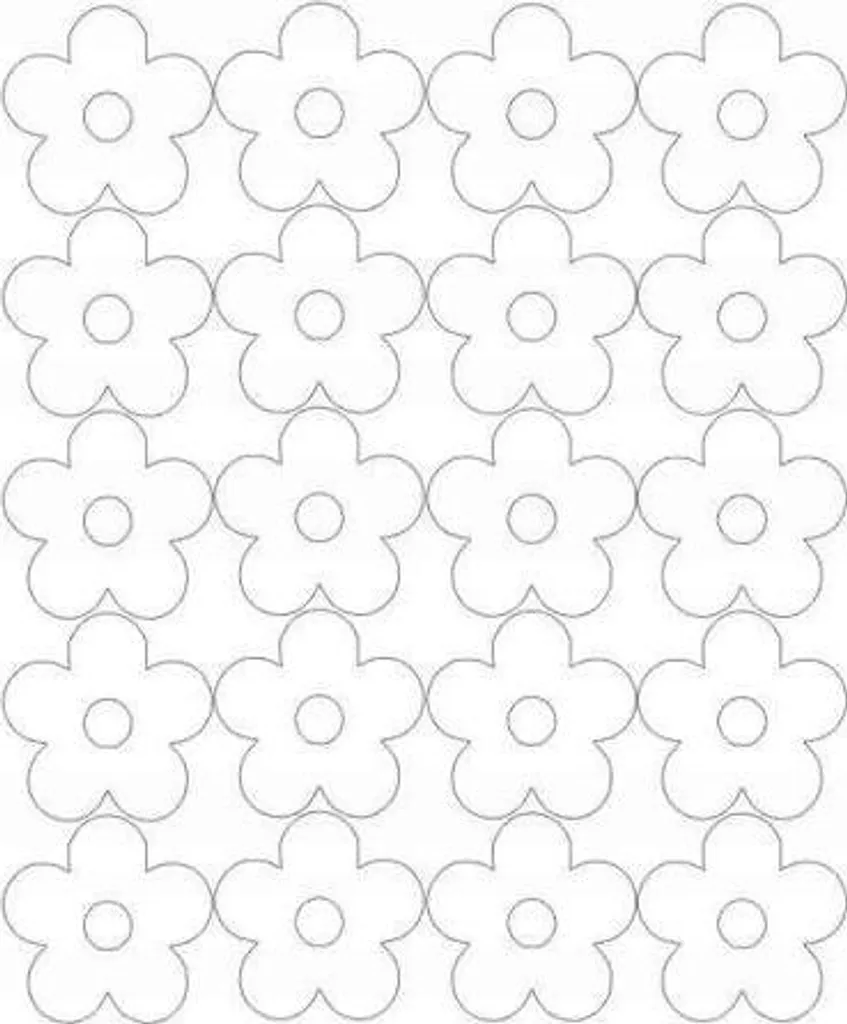 Adesivi Murali Fiori Bianco Lucido 20 Pezzi - Decorazione Casa Elegante