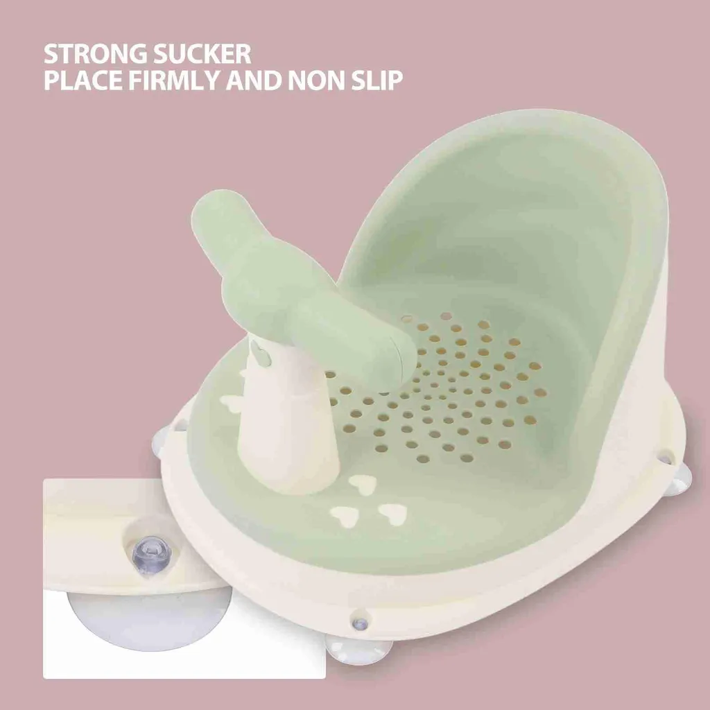 Chaise de bain bébé pour salle d'eau - Solution pliable gain de place