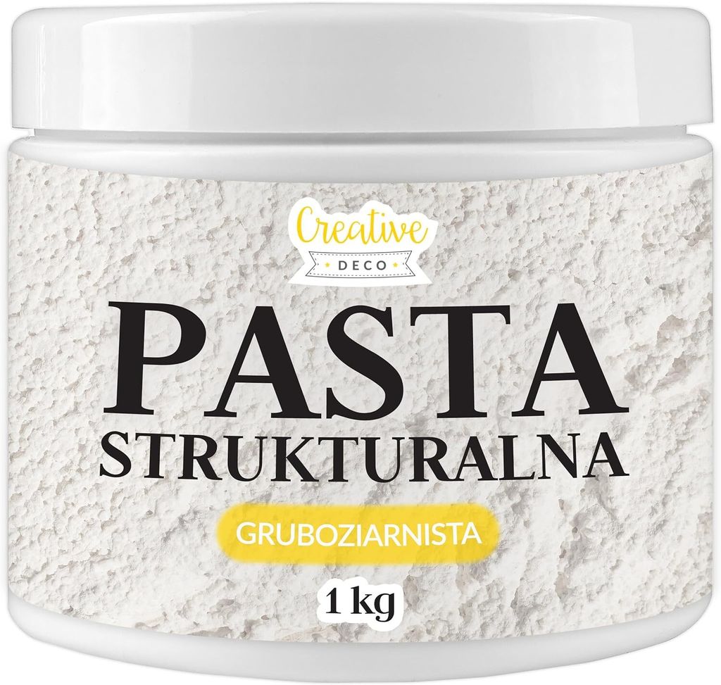 Creative Deco Pasta Strukturalna 1 kg | Gruboziarnista | Zdjęcie produktu 