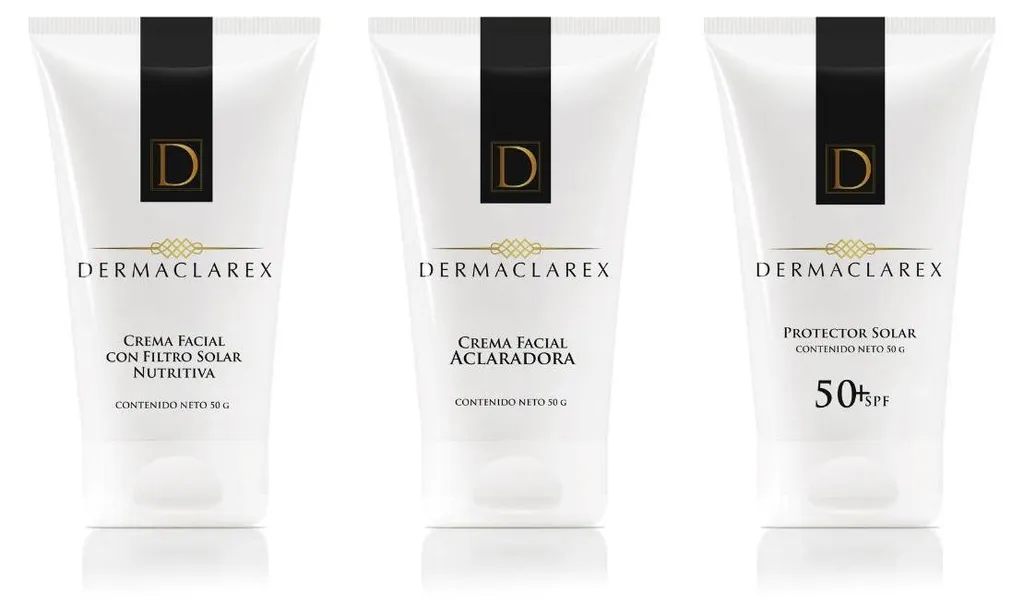 Dermaclarex Anti-Taches et SPF50 : Pack de 3 Crèmes de Jour et Nuit