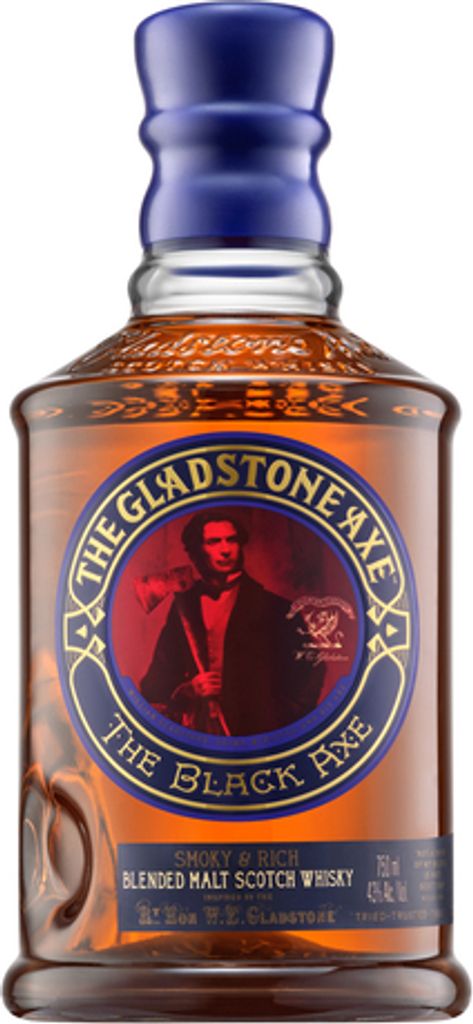 Gladstone Axe The Black Axe Blended Malt Whisky 0,7l