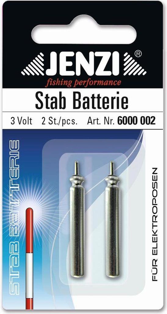 Jenzi Stabbatterie für Elektropose 3 Volt 2Stk CR435