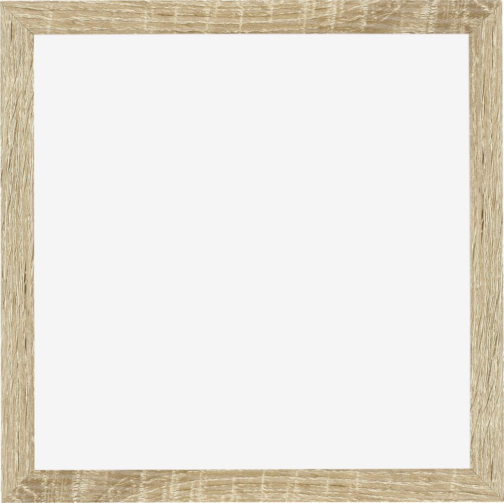 Bilderrahmen, 40x40 cm, Sonoma Eiche, MDF, Mura