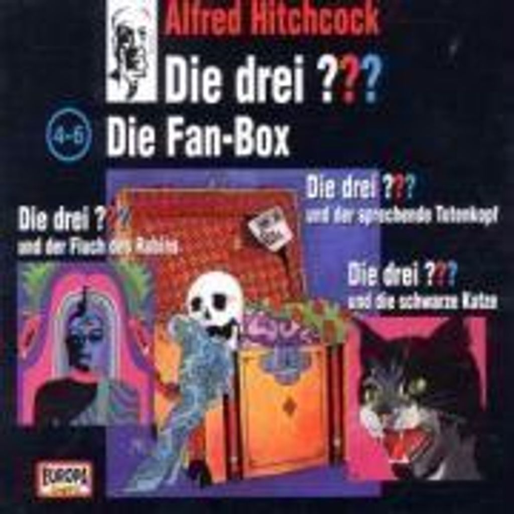 Die drei ??? Box 02. Folgen 4-6 (drei Fragezeichen) 3 CDs Produktbild 
