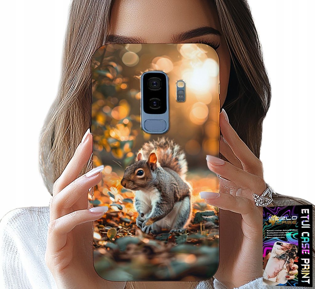 Hülle Für Samsung Galaxy S9 Plus - Süsses Eichhörnchen, Hülle Mit Eigenem Motiv