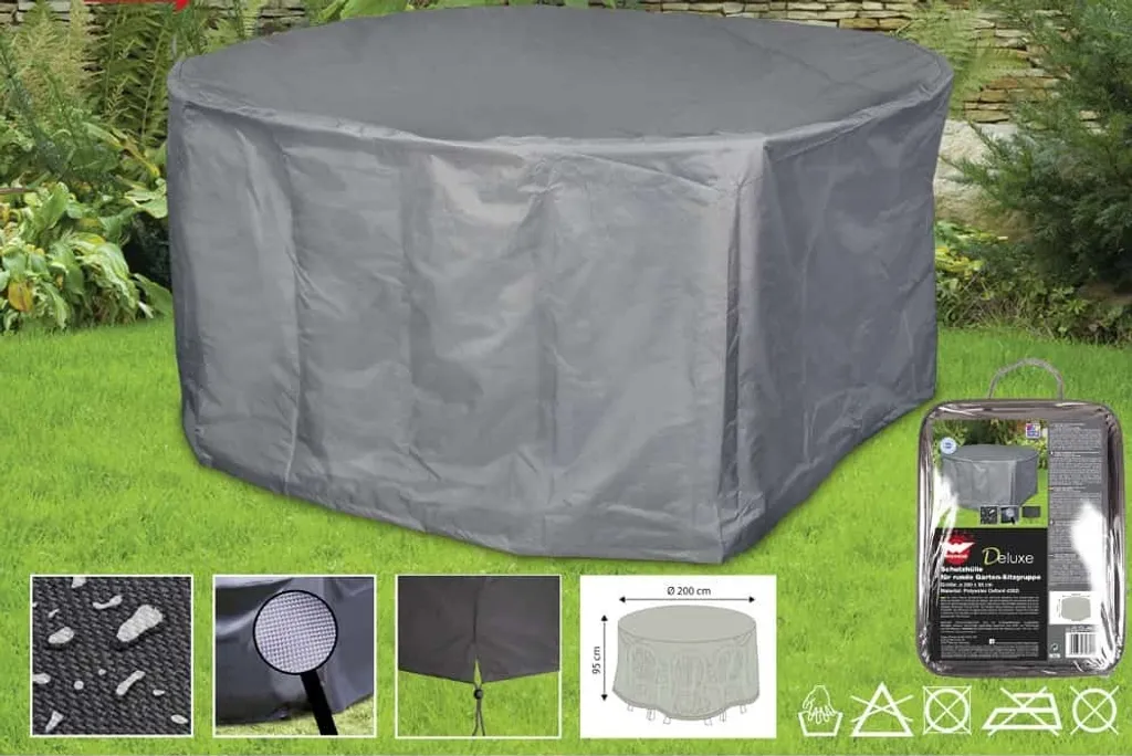 Protezione Dinette Rotonda 200x95 Deluxe | Addio Pulizie Infinite