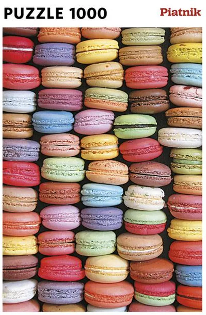 Puzzle de 1000 pièces Macarons - Idée cadeau créative et activité détente