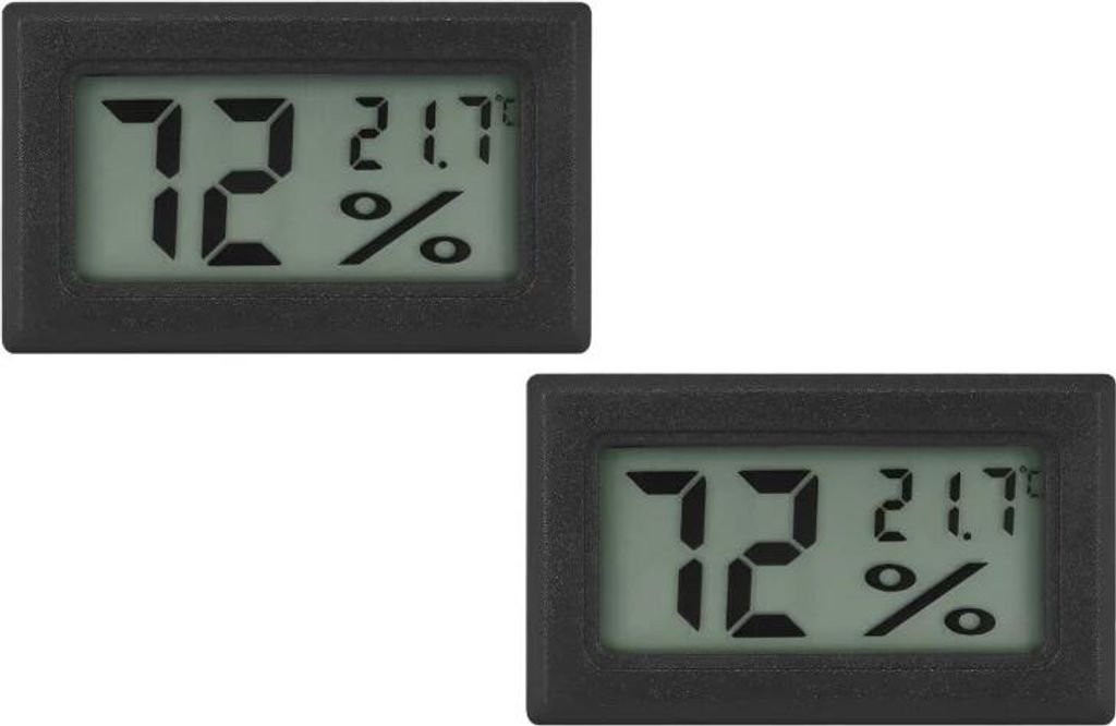 Ruhhy 9310 Digitální LCD Teploměr a Vlhkoměr Vnitřní do Obrázek produktu 