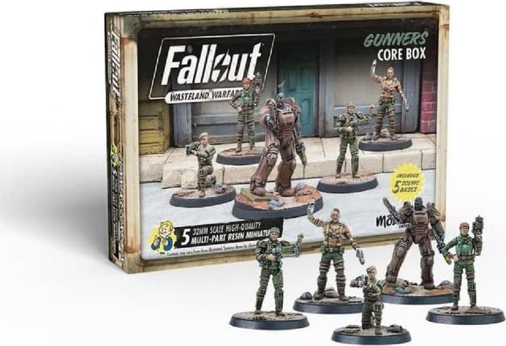 Fallout Gunners Core Box - Miniaturenspiel Erweiterung - ENG Edition