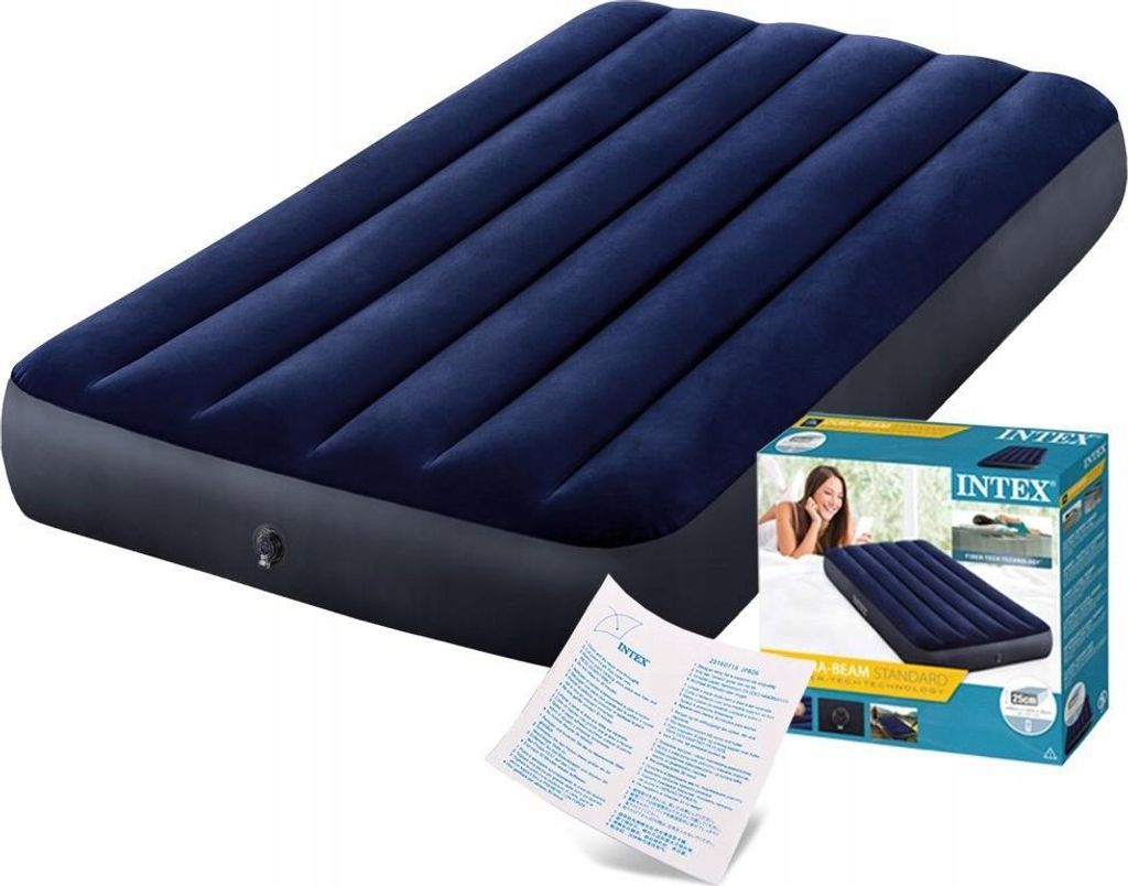 Intex DuraBeam Classic Downy Twin, Pojedynczy materac, Zdjęcie produktu 