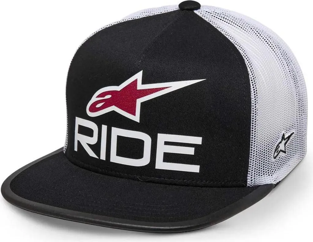 Casquette de Sport Alpinestars Ride 4.0 - Accessoire Noir Ajustable Mixte