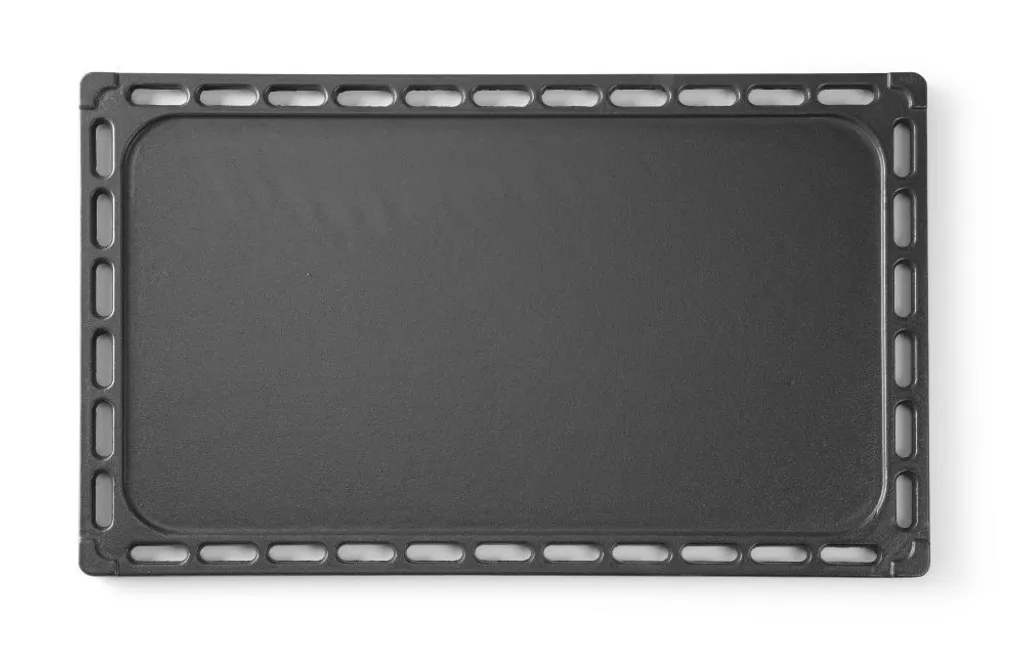 HENDI Plaque de Gril en Fonte GN 1/1 325x530mm pour Cuisine Pro