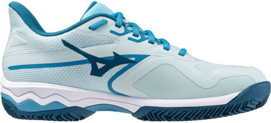 Mizuno Tennisschuh Padelschuh Wave Exceed Light 2 CC Damen Blau