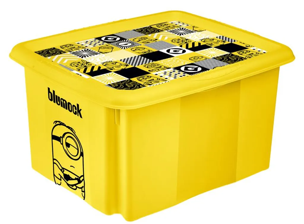Finissez le désordre avec la boîte de rangement Minions keeeper 24L