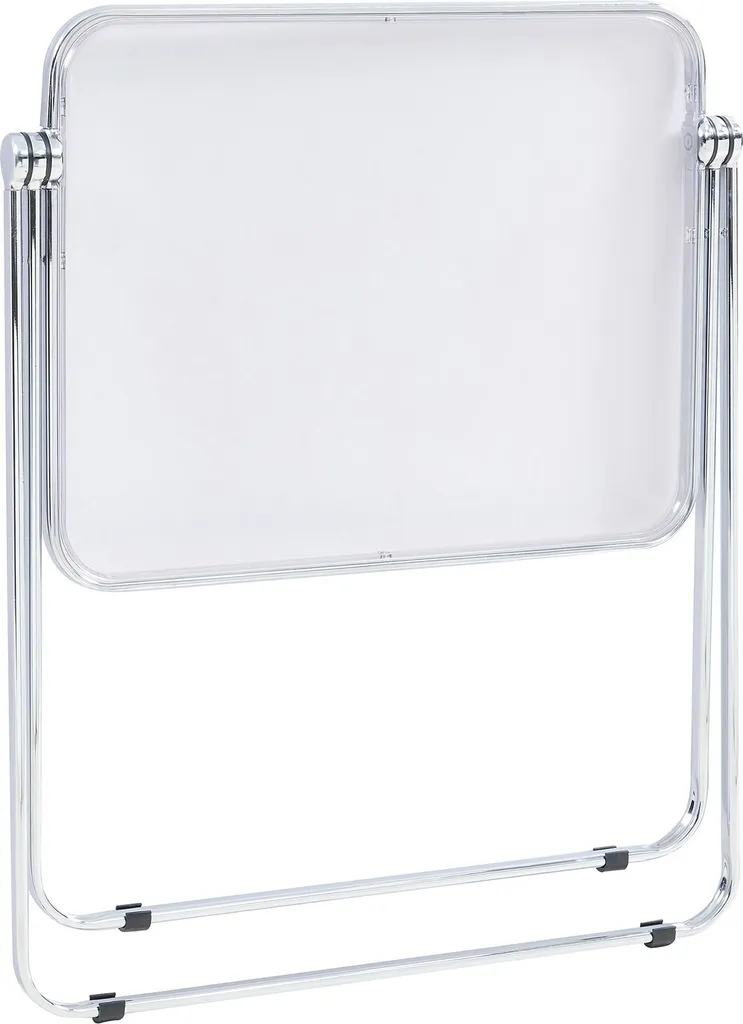 Petite table de bureau pliable et transparente pour ordinateur portable
