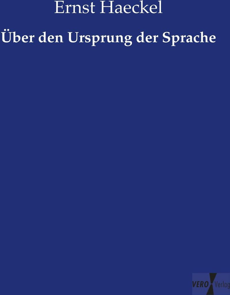 Über den Ursprung der Sprache