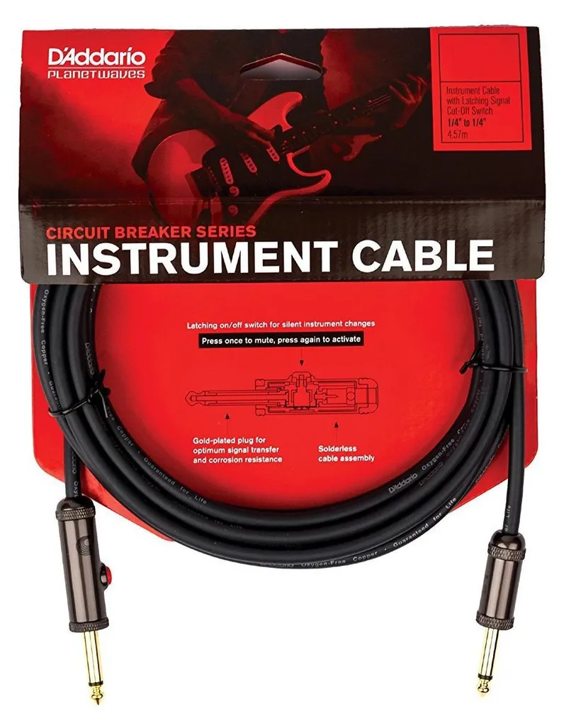 Câble instrument D'Addario Planet Waves PW-AGL-20 Circuit Breaker 6m