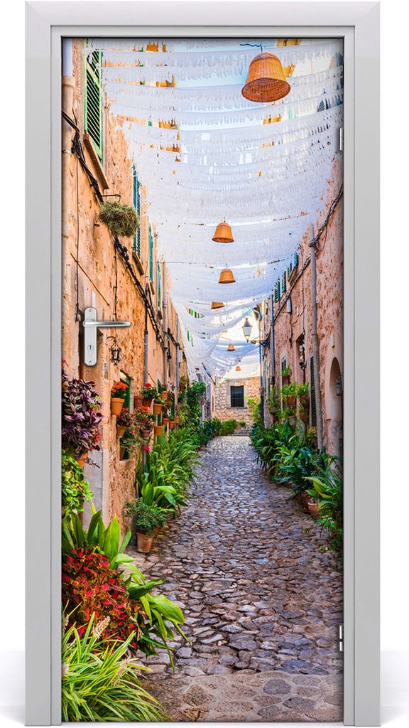 Tulup Türaufkleber 85x205 cm Dekorative Aufkleber Selbstklebend Wasserdichte Tapete Abnehmbar Schlafzimmer Wohnzimmer Wohnkultur - Klebstoff Mallo...