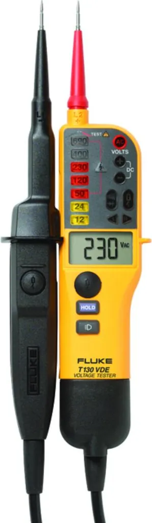 Testeur de tension et continuité FLUKE-T130 LCD avec charge commutable