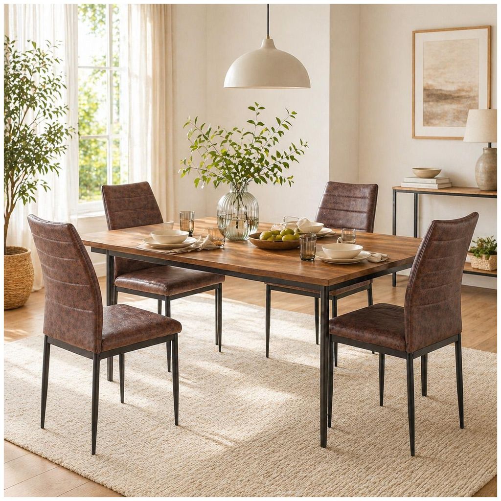 Stuhl Madison Vintage 4er-Set Produktbild 