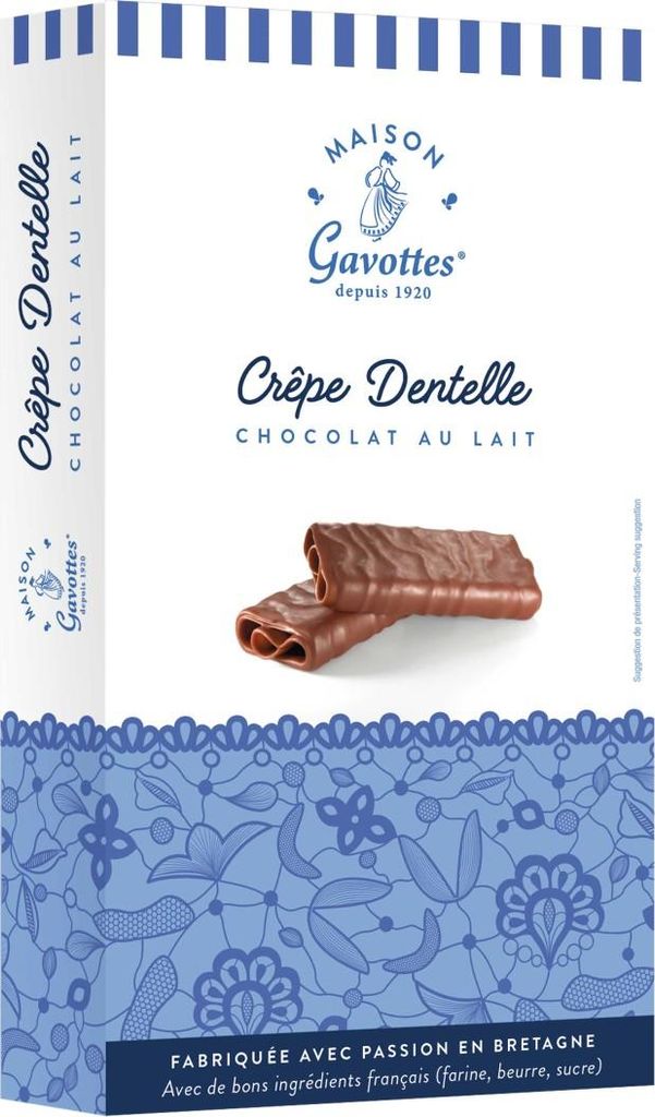 Maison Gavottes Crêpes Dentelles - 20 Waffelröllchen mit Produktbild 