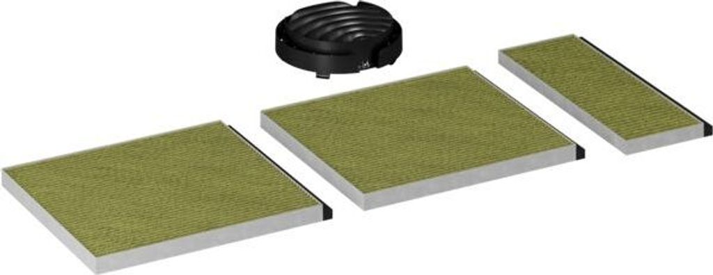 Neff Z51BIV1X6, Recycling-Set für Dunstabzugshaube, Grün, Produktbild 