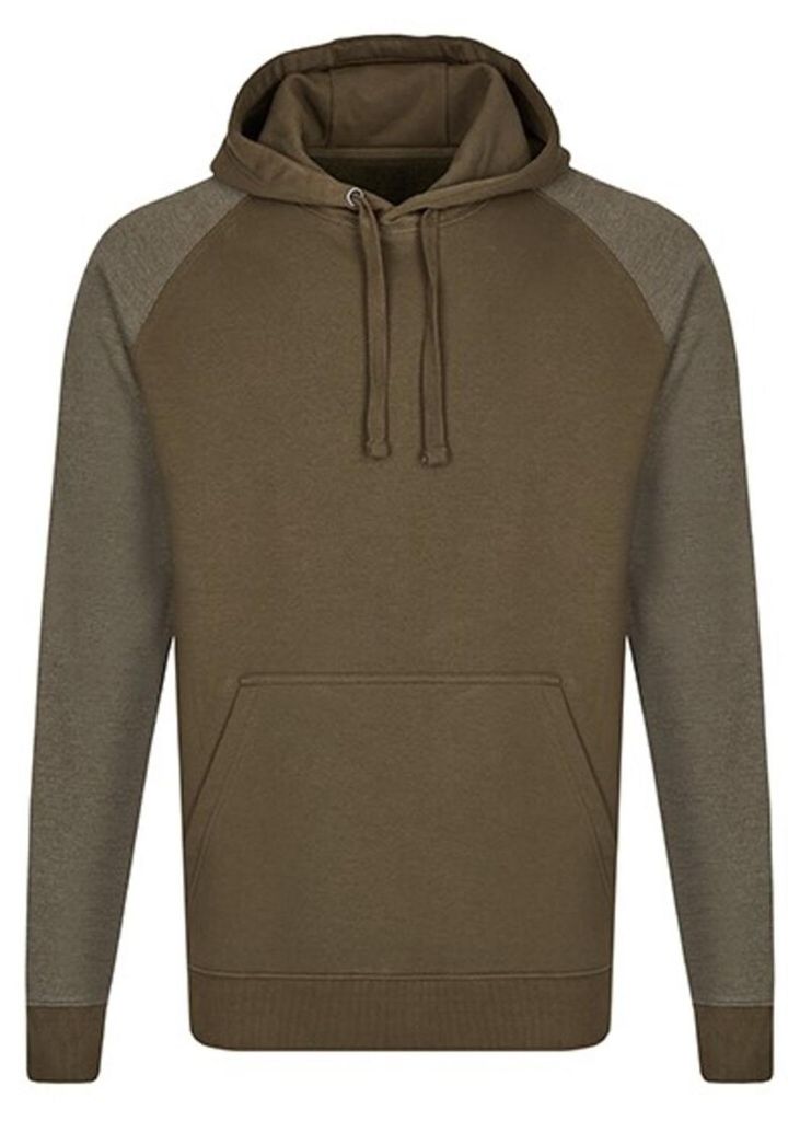 Miners Mate - "My Mate" Hoodie mit durchgehendem Reißverschluss für Herren, meliert LT4053 (XXL) (Oliv/Heide Olive)