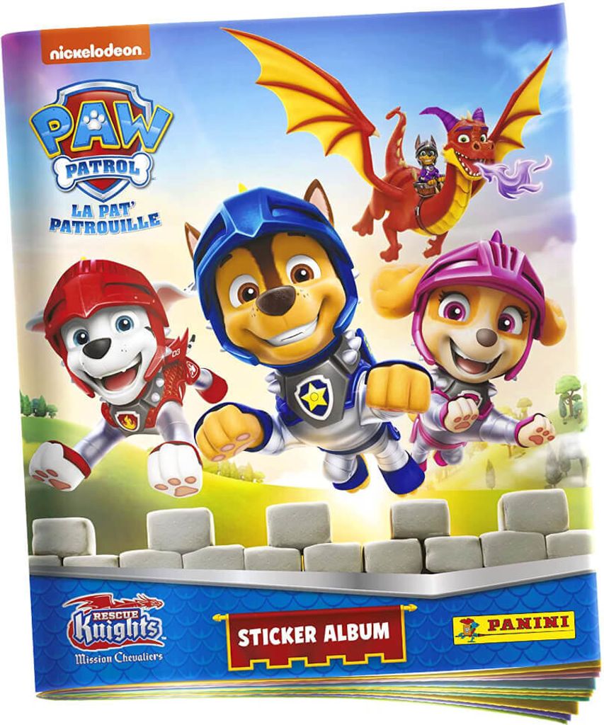 Panini Paw Patrol Sticker - Rescue Knights (2023) - 1 Album Produktbild 