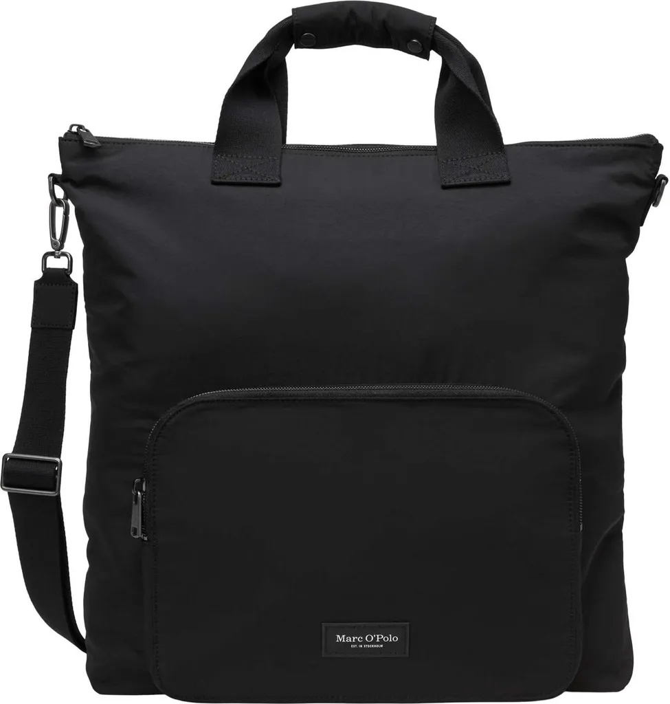Sac Shopper Femme Noir Marc O'Polo - Grand Sac à Épaule Chic et Pratique