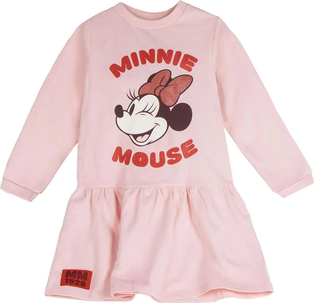 Vestito Minnie Rosa 4 Anni Disney Cerdá - Look Casual Chic Bimbe