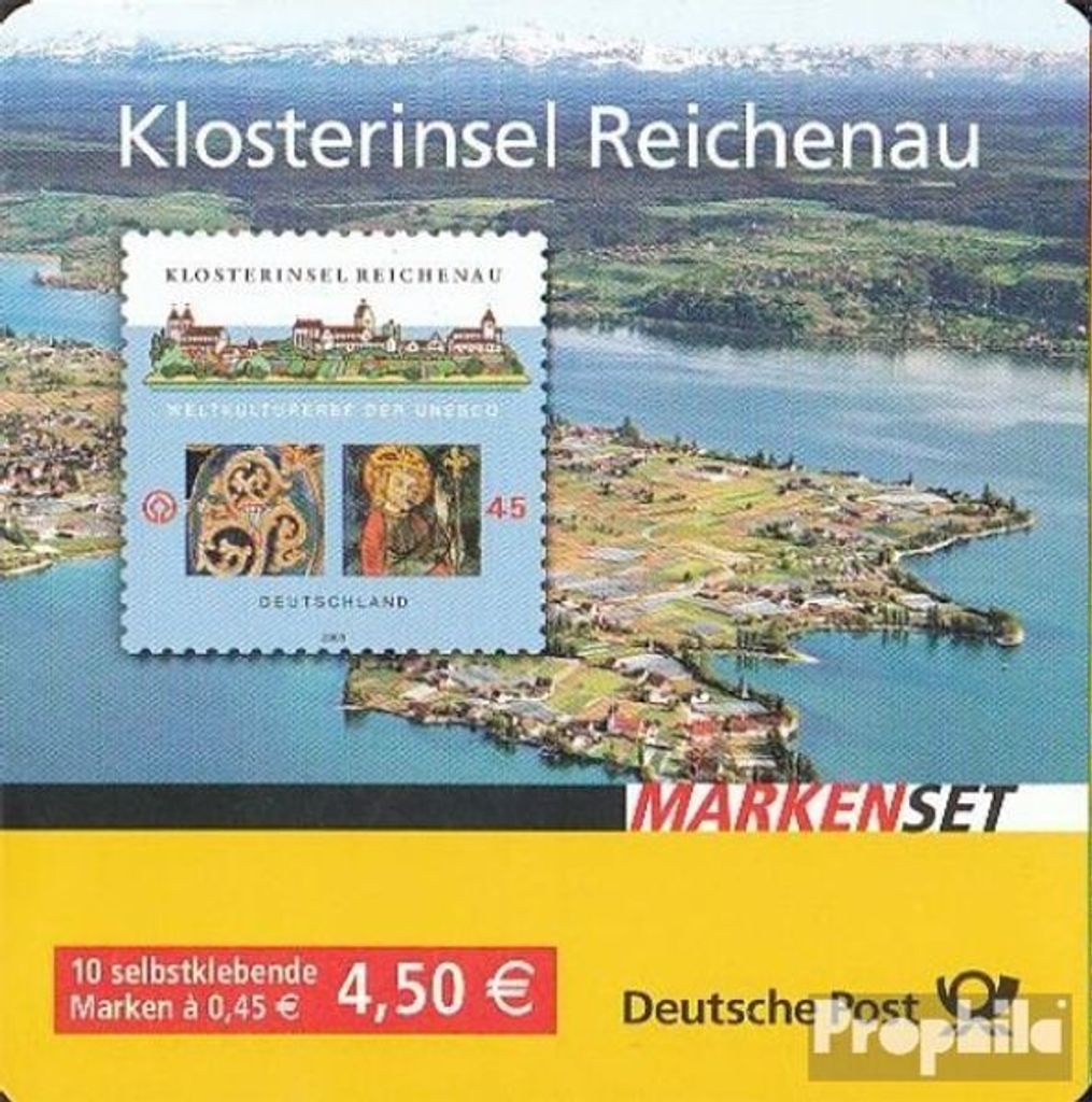 Briefmarken BRD (BR.Deutschland) 2008 Mi MH71I (kompl.Ausg.) postfrisch Kulturerbe
