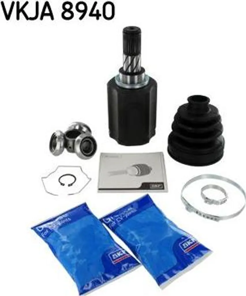 Soufflet et joint homocinétique SKF VKJA8940 compatible Nissan Qashqai