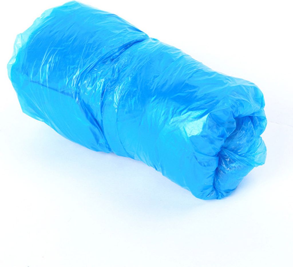 100 Stück (50 Paar) Einweg-Überschuhe mit T-Schnalle, anwendbare Überschuhmaschine, kann in Wohnungen und öffentlichen Orten verwendet werden